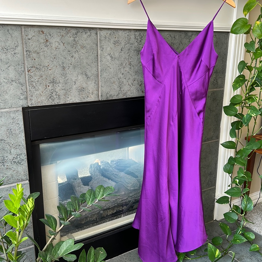 NWOT Keepsake the Label purple lined dress